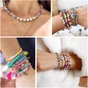 2000pcs Royal Blue Clay Beads for Bracelets Making Heishi Polymer