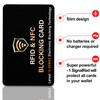 SaiTech IT RFID Blocking Card, One Card Protects Entire Wallet
