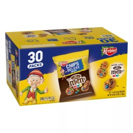 M&M's Keebler Bite Size Cookies made with Milk Chocolate M&M's Minis, 1.6 oz, 30-count