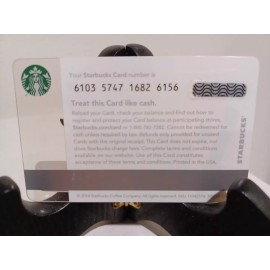 STARBUCKS CARD 2014 " J'ADORE " VHTF~ MINT~UNIQUE CARD GREAT PRICE