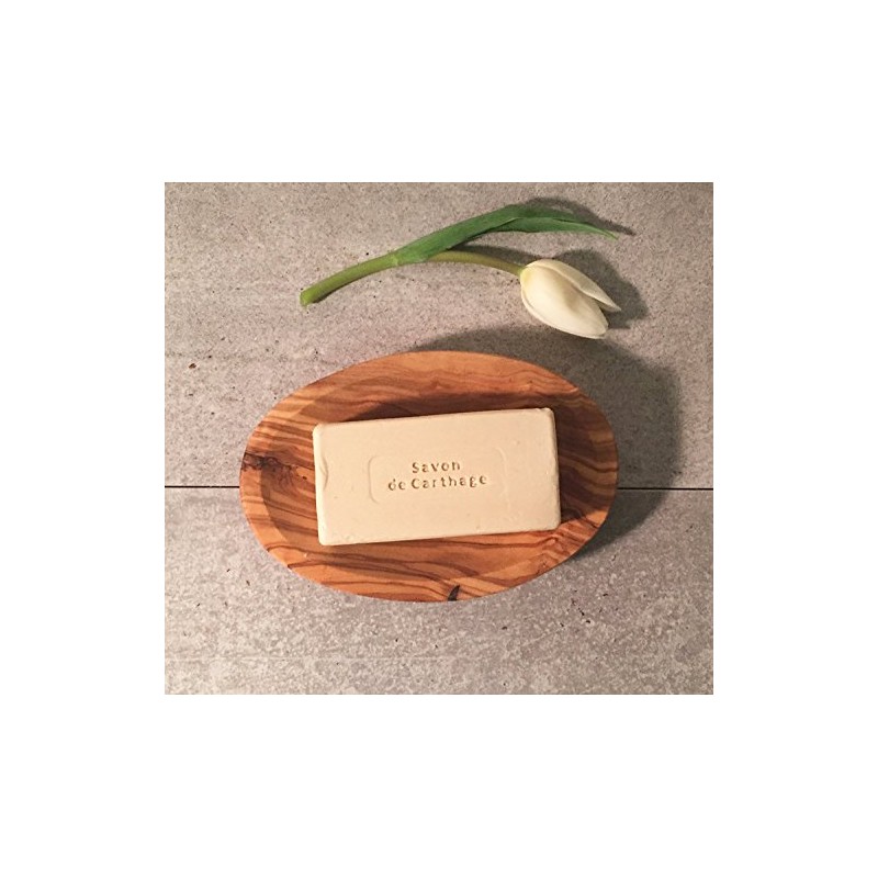 Soap Dish Olive Wood Oval / Soap Holder / Soap