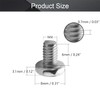 MroMax M4 x 6mm Machine Screws Phillips Head Screw 304