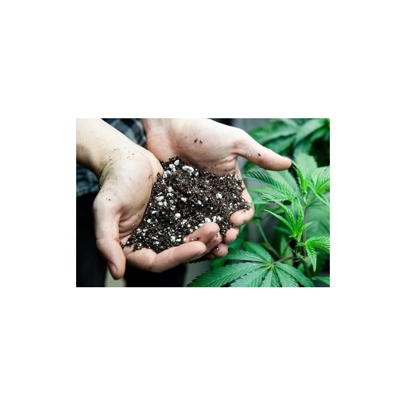 Gardenera Premium JUST-ADD-WATER Organic Potting Soil Mix - High-Yield Formula