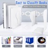 Heavy Duty Book Ends to Hold Books with Pen Holder,