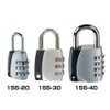 Japanese Lock Service ABUS Number Style Padlock, 155 Series, 20