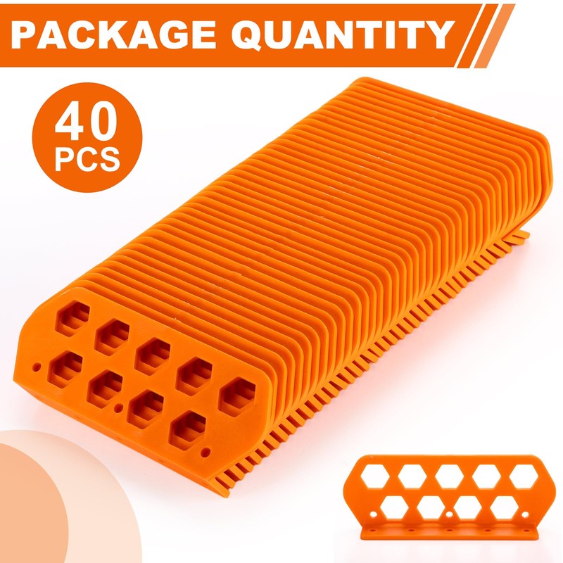 Otoolling 40 Pcs Cable Chase Wire Bracket Cable Support Wire