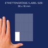 38X18MM VIELZWECK-ETIKETTEN 3077