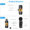 ME Wireless Lavalier Microphone for Android Phone Mini Noise Cancellation