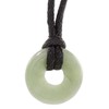 NOVICA Artisan Handmade Jade Pendant Necklace Apple Green Circular from