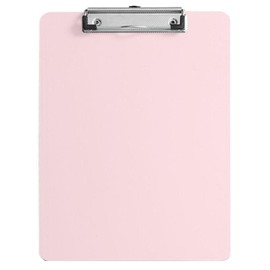Plus Nao Clipboard, A4 Binder, Clip File, Simple, Plain, Vertical, Clip, Office Supplies, Stationery, Meetings, Business, Pink, Pink