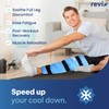 REVIX Full Leg Ice Pack Wrap Around Entire Leg, Reusable