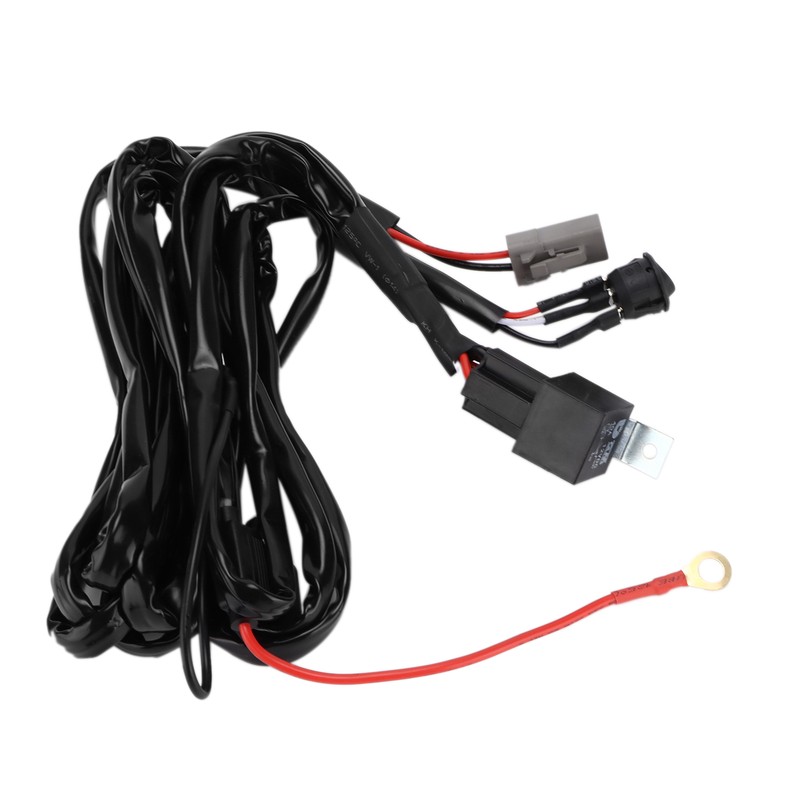 40A 12V Wiring Harness LED Spot Light Modification DT Interface