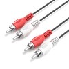 JAMEGA - 0.5 m RCA Audio Cable Stereo 3.5 mm