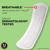 U by Kotex Security Lightdays Panty Liners, Light Absorbency, Long,