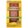 Twinings Decaffeinated Earl Grey Black Tea Individually Wrapped Bags, 20