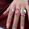 Smart Ring Counter Sleep Tracking Waterproof Multifunction for Health Fitness