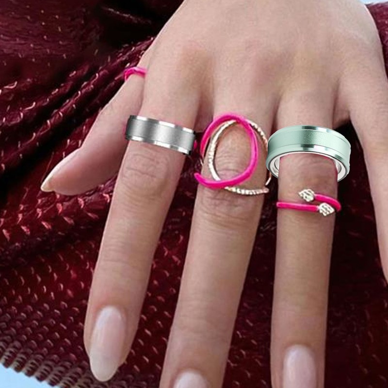 Smart Ring Counter Sleep Tracking Waterproof Multifunction for Health Fitness