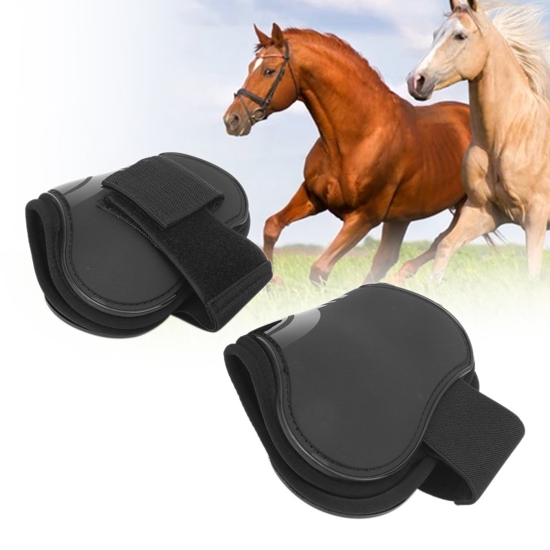 4pcs Horse Tendon Boots Protective Lightweight and Adjustable Boots for