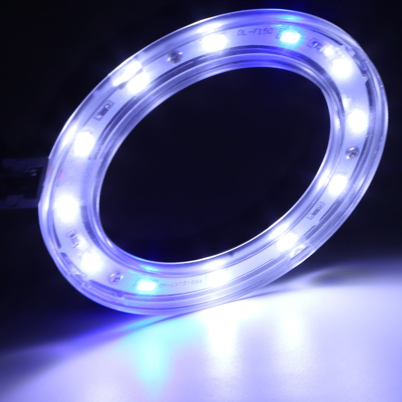 110‑240V Waterproof Aquarium Ring Clip Lamp LED Fish Tank Light