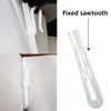 30 Pcs Plastic Curtain Hooks Lifting Curtain Tape Hook Adjustable