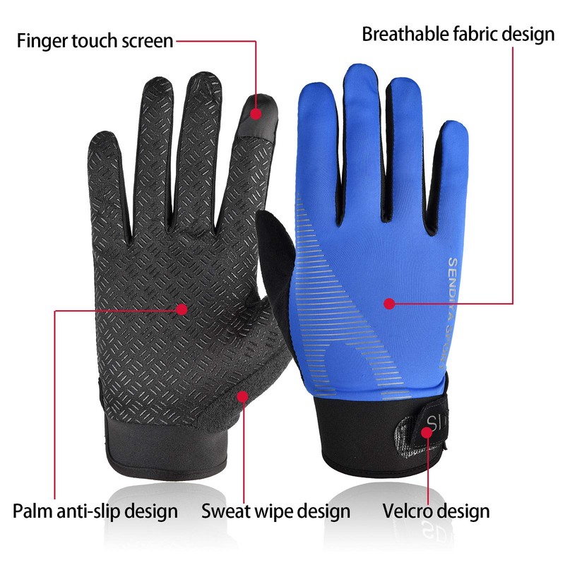 Workout Gloves, Full Palm Protection & Extra Grip, Gym Gloves