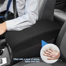 INTGET Center Console Armrest Cover for Subaru Ascent Accessories 2019-2024 2020 2021 2022 2023 Car Neoprene Middle Console Arm Rest Box Lid Seat Cover Protector Saver (Neoprene, 2019+)