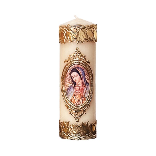 Velas Toscano - Vela Devocional de la Virgen de Guadalupe