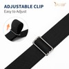 JASGOOD No Show Women Stretch Belt Invisible Elastic Web Strap