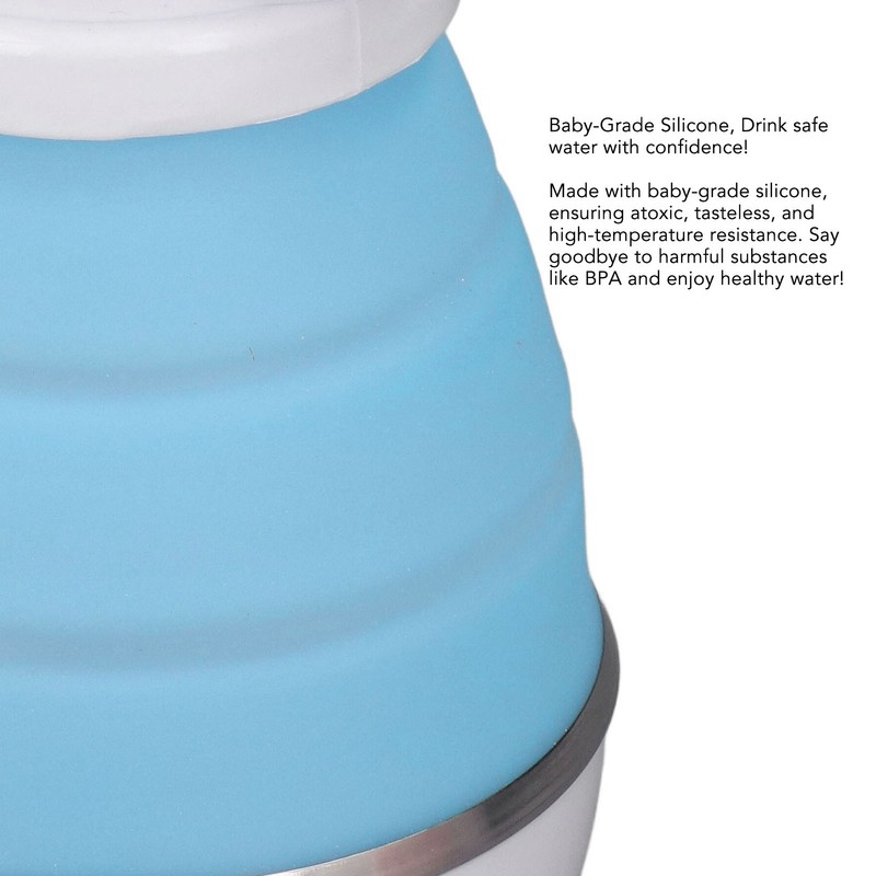 Portable Foldable Electric Kettle Travel Foldable Electric Kettle Collapsible Water