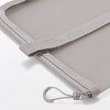 MUJI 23044721 Nylon Mesh Vertical Document Case with Dividers for