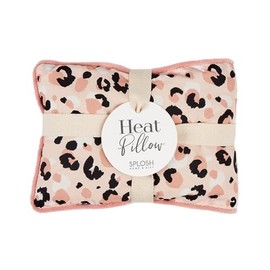 Splosh Wellness Blush Leopard Heat Pillow