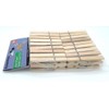 Essentials 36 Count Wood Clothespins with Spring
