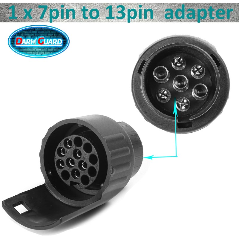 DARKGUARD Micro Adaptor from Plug 7-Pin to Socket 13-Pin 12