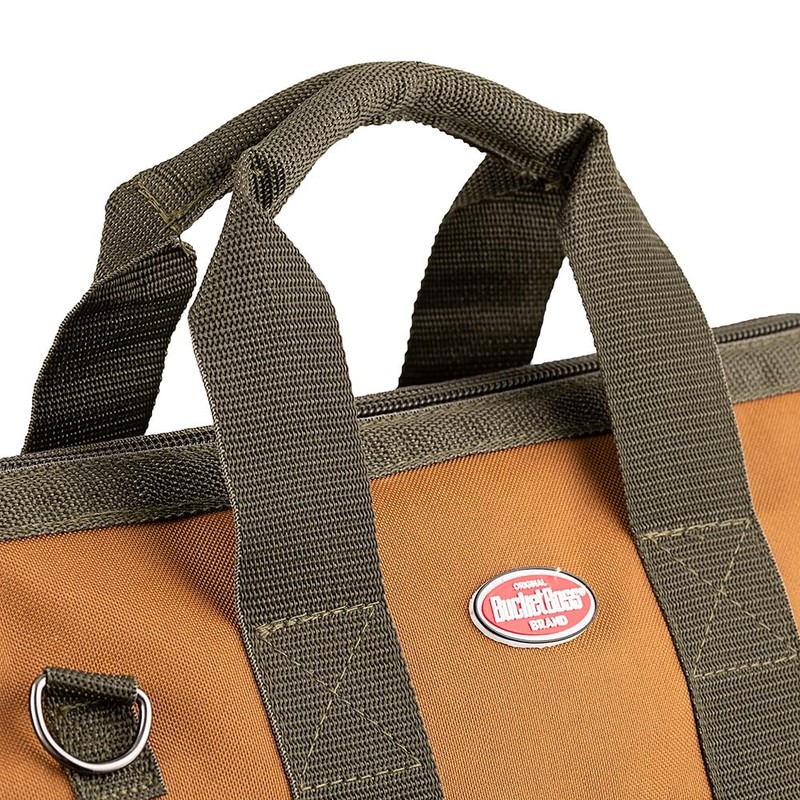Bucket Boss Gatemouth 16 Tool Bag in Brown, 60016, 15