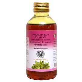 AVP Nalpamaradi Thailam 7.8 fl oz (200 ml) Ayurvedic Oil