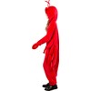 Rubies Lobster Comfywear Hooded Jumpsuit for Kids, Unisex S/M
