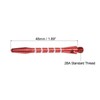 PATIKIL 48mm Dart Shafts, Medium 2BA Thread Aluminum Dart Stems