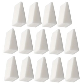 KONTONTY 20pcs Makeup Sponges for Nail Art and Foundation Application Skin-Friendly Cosmetic Wedges for Easy Gradient Nail Designs and Touch-ups for Professionals and Beginners