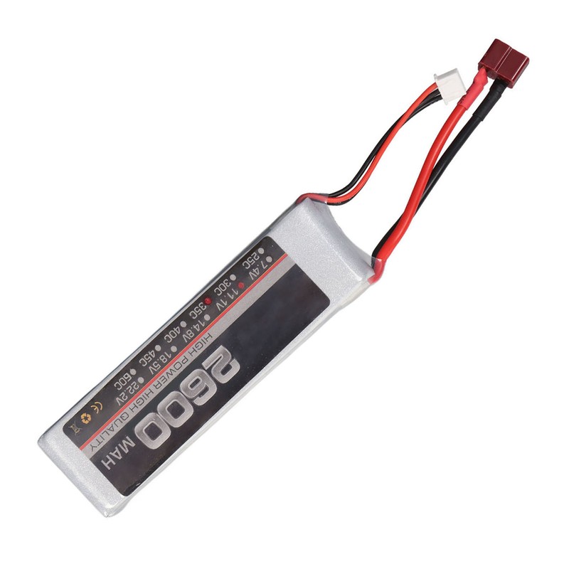 11.1V 35C 2600mAh 3S RC Lipo Battery for FPV Racing