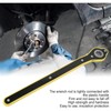 1PCS Ratchet Spanner, High Strength Saving Hex Gear Wrench Ratchet
