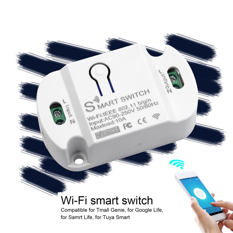 KR2201WB-4 Intelligent Wireless Light Switch Remote Control Automation Module 90-250V