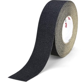 S&X Heavy Duty Anti Slip Tape - 2" x 60' Premium Industrial Grade Grit 60 - Non-Skid Traction Grip Tape for Outdoor Stairs, Steps, Ramps, Boats, Decks - Waterproof, Weather & Wear Resistant