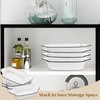 Hioph Lasagna Baking Dish, Set of 2 Ceramic Baking Dishes,