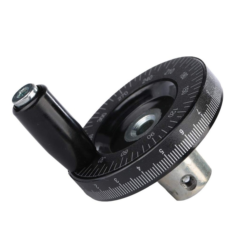 Milling Handle Hand Wheel, 63mm Hand Wheel, Solid Round Hand