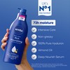 NIVEA Rich Nourishing Body Lotion (400ml), Rich 72H Hydration Moisturiser