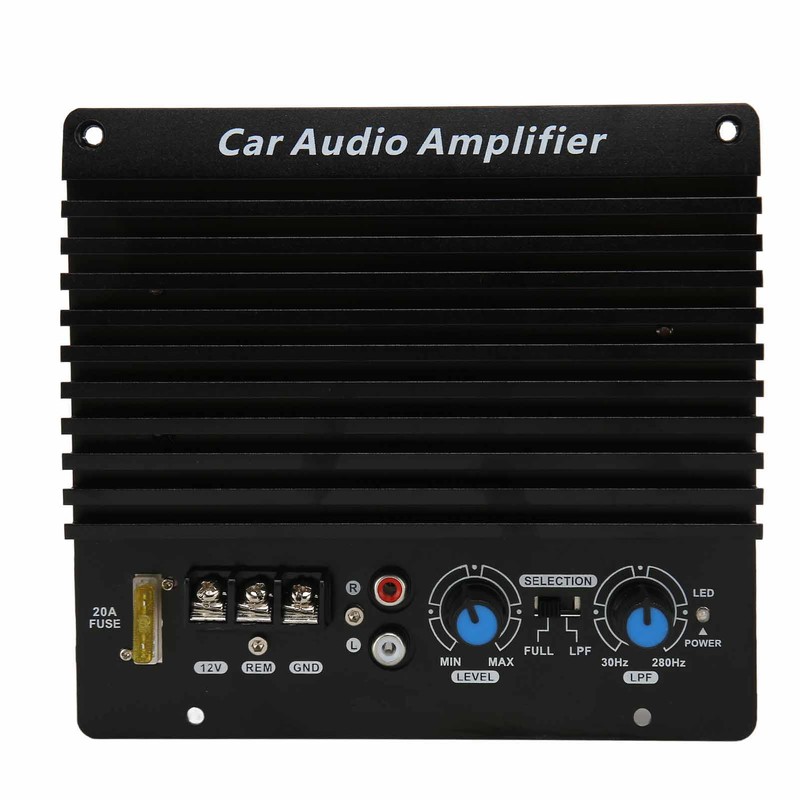 12V Car Amplifier Board High Power Aluminum Alloy Subwoofer Plate