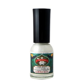 Mustache Powder Nail Moonlight Silver
