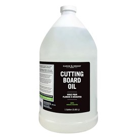 Caron & Doucet - Cutting Board & Butcher Block Wood Oil - 100% Plant-Based & Vegan. Best for Wood Conditioning & Finishing. Does not contain petroleum based mineral oil.