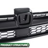 GRAND ORANGE Front Bumper Upper Grille Assembly Compatible with 2020