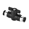 Beduan Push to Connect Fitting Ball Valve, 6mm Tube OD